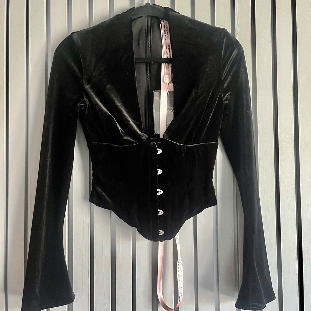 House of CB Leonora Corset Top NWT XS